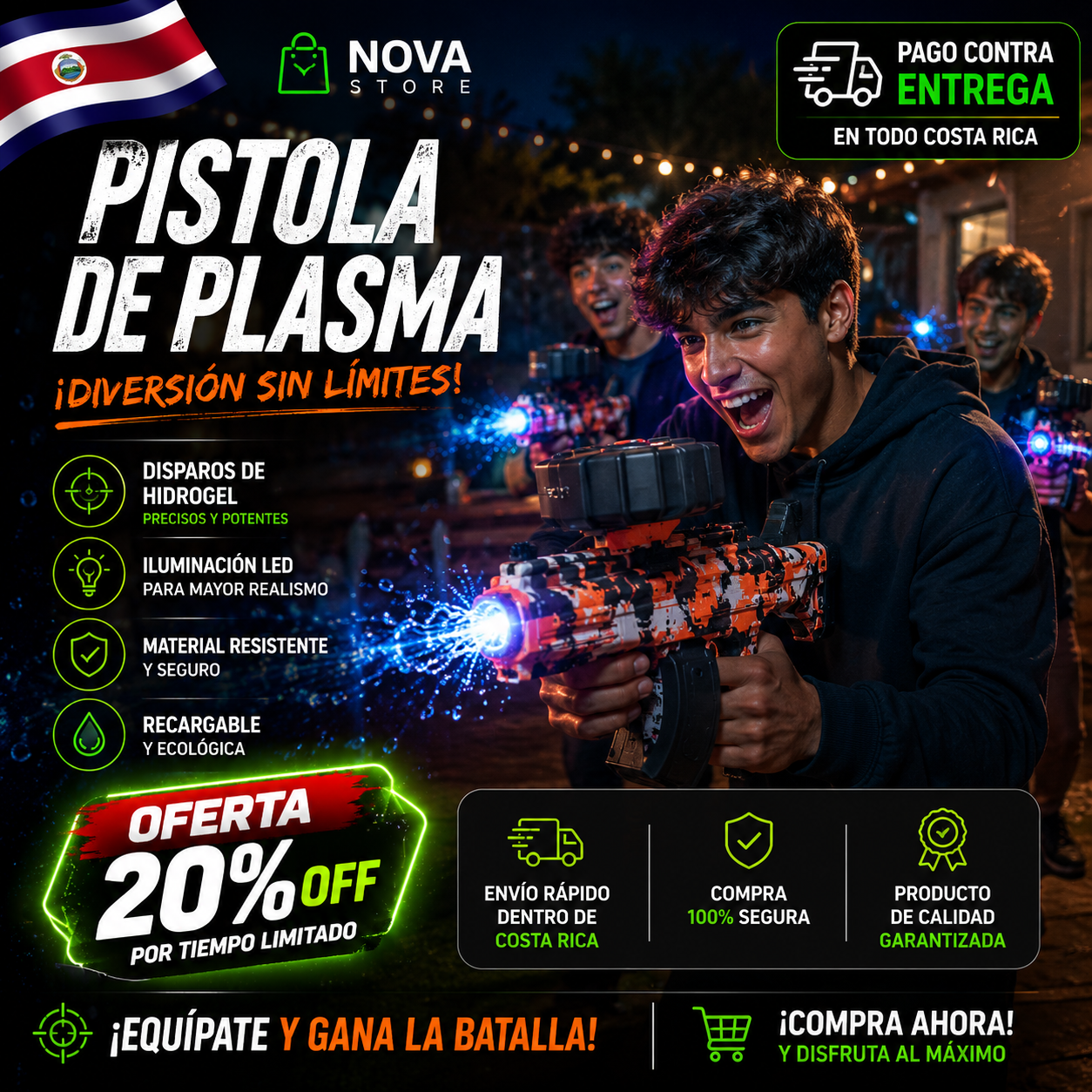 PISTOLA DE PLASMA