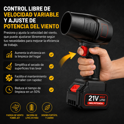 Soplador Portátil Turbo Jet